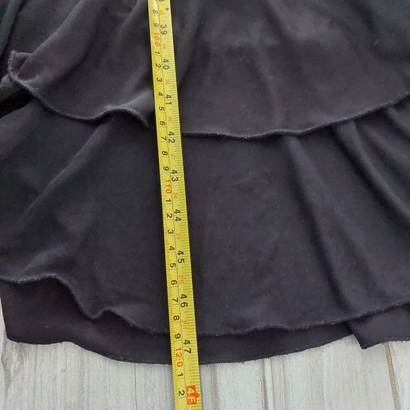 ZOKAI Black Pleated / Ruffled Sleeveless Maxi Dress (Size S) - Picture 11 of 11